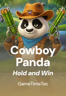 Cowboy Panda Hold and Win